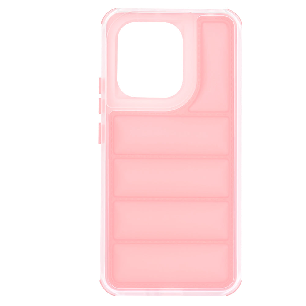 Fodral för Xiaomi Redmi Note 13 4G, Techsuit, Wave Shield, Rosa