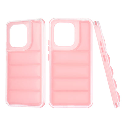 Fodral för Xiaomi Redmi Note 13 4G, Techsuit, Wave Shield, Rosa