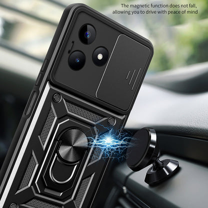 Fodral för Xiaomi Redmi Note 13 5G, Techsuit, CamShield, Svart
