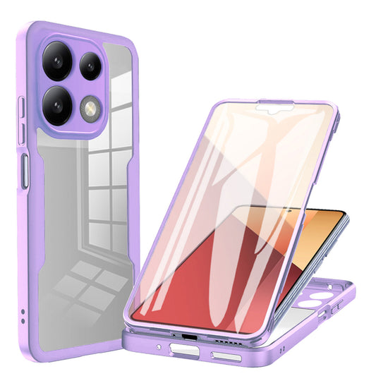 Fodral för Xiaomi Redmi Note 13 5G, Techsuit, ColorVerse 360, Lila