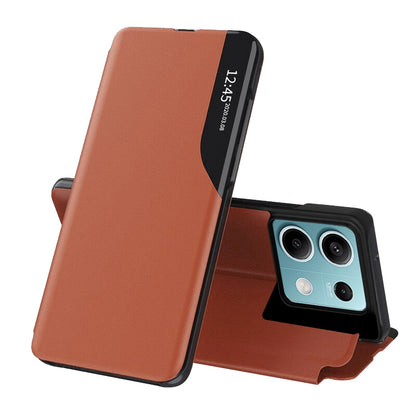 Fodral för Xiaomi Redmi Note 13 5G, Techsuit, eFold, Orange