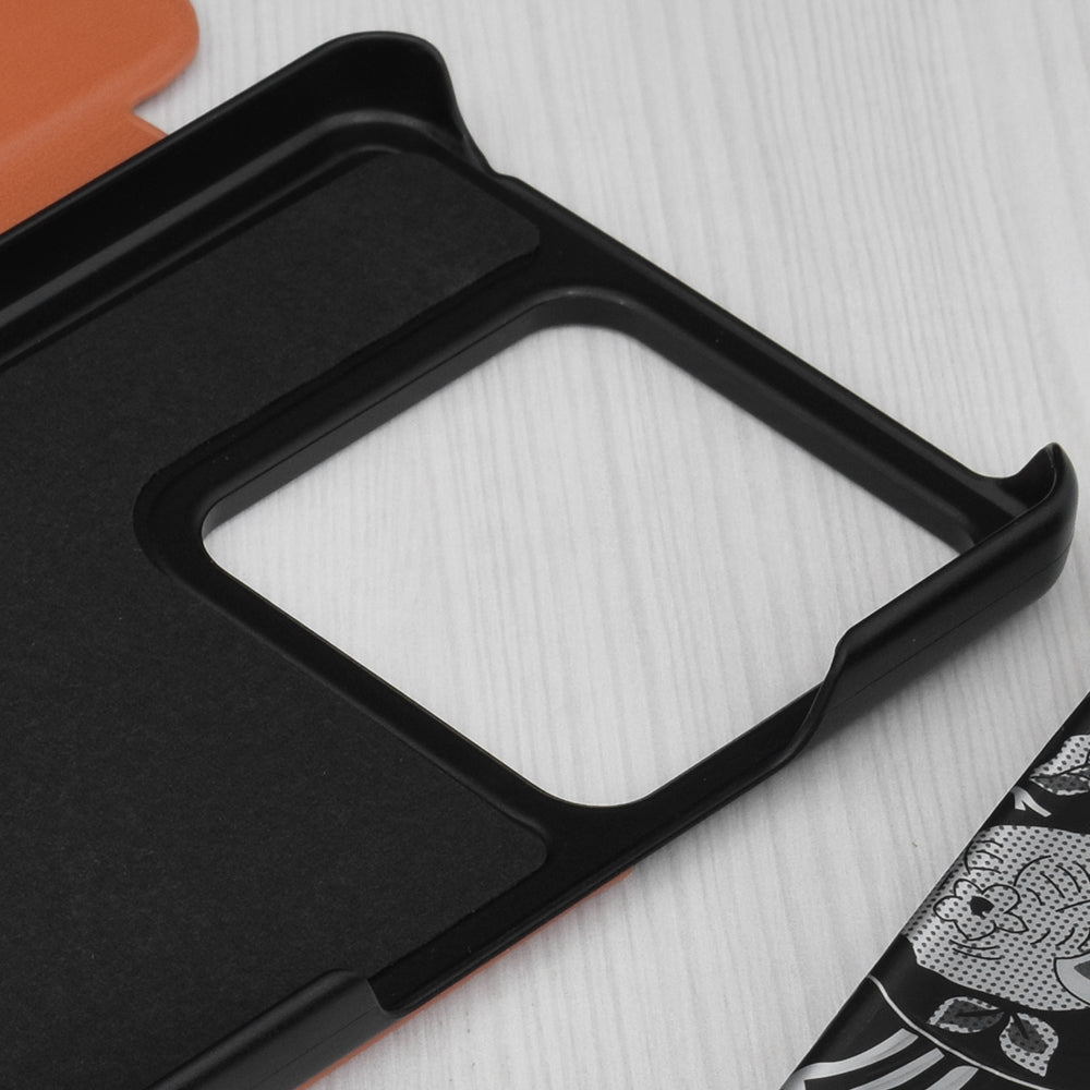 Fodral för Xiaomi Redmi Note 13 5G, Techsuit, eFold, Orange