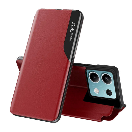 Fodral för Xiaomi Redmi Note 13 5G, Techsuit, eFold, Röd