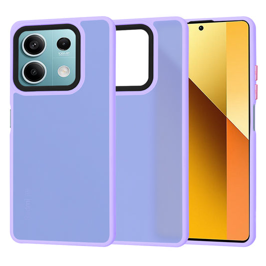 Fodral för Xiaomi Redmi Note 13 5G, Techsuit, HaloFrost, Ljuslila