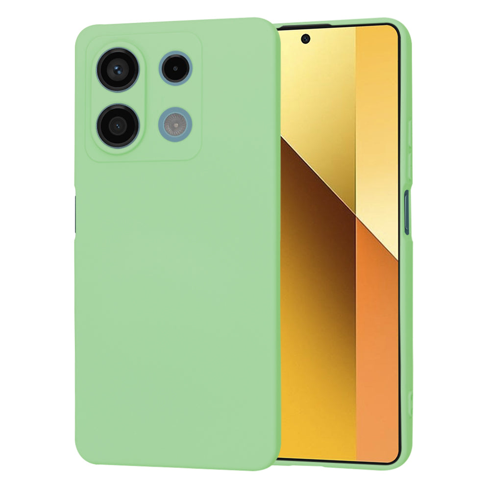 Fodral för Xiaomi Redmi Note 13 5G, Techsuit, SoftFlex, Ljusgrön