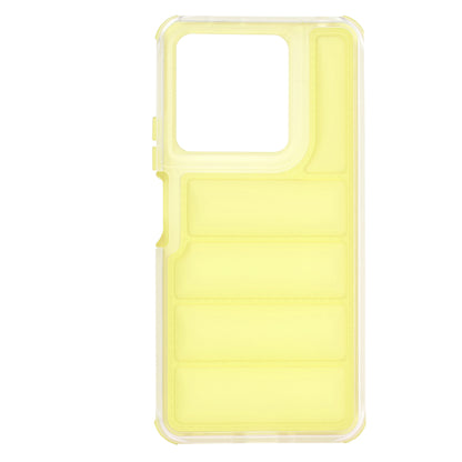 Fodral för Xiaomi Redmi Note 13 5G, Techsuit, Wave Shield, Gul