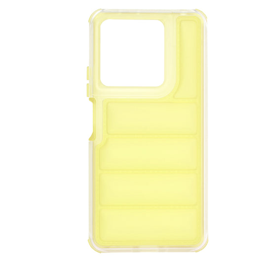 Fodral för Xiaomi Redmi Note 13 5G, Techsuit, Wave Shield, Gul
