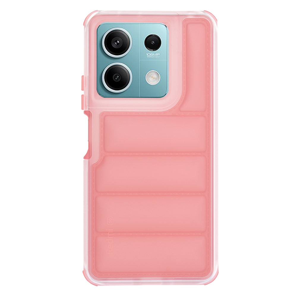 Fodral för Xiaomi Redmi Note 13 5G, Techsuit, Wave Shield, Röd
