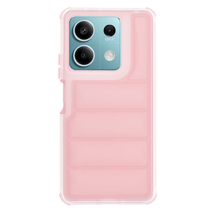 Fodral för Xiaomi Redmi Note 13 5G, Techsuit, Wave Shield, Rosa