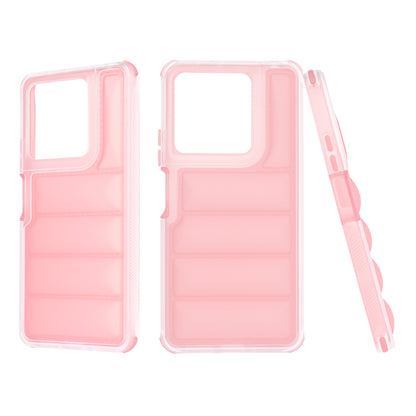 Fodral för Xiaomi Redmi Note 13 5G, Techsuit, Wave Shield, Rosa