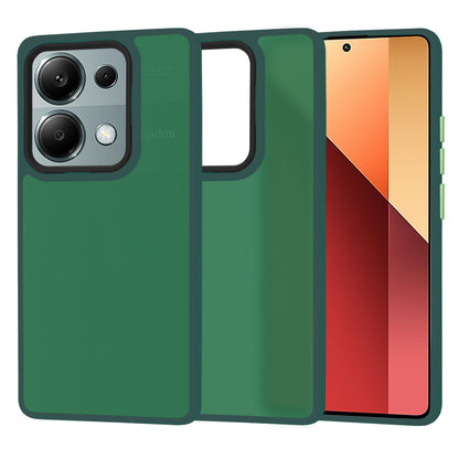Fodral för Xiaomi Redmi Note 13 Pro 4G / Poco M6 Pro 4G, Techsuit, HaloFrost, Grön