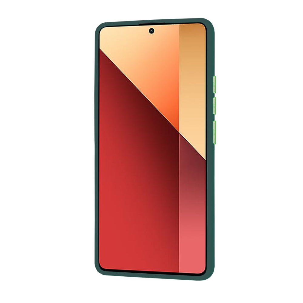 Fodral för Xiaomi Redmi Note 13 Pro 4G / Poco M6 Pro 4G, Techsuit, HaloFrost, Grön