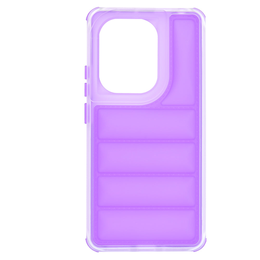 Fodral för Xiaomi Redmi Note 13 Pro 4G / Poco M6 Pro 4G, Techsuit, Wave Shield, Lila