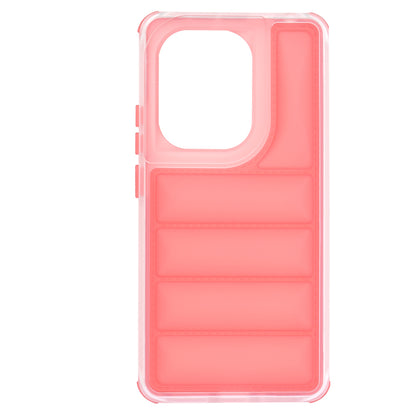 Fodral för Xiaomi Redmi Note 13 Pro 4G / Poco M6 Pro 4G, Techsuit, Wave Shield, Röd