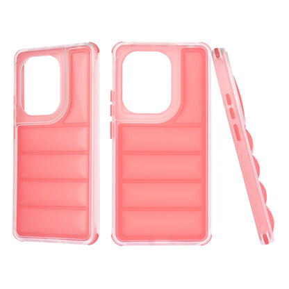 Fodral för Xiaomi Redmi Note 13 Pro 4G / Poco M6 Pro 4G, Techsuit, Wave Shield, Röd