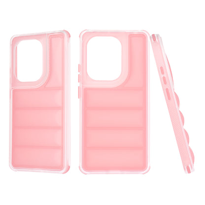 Fodral för Xiaomi Redmi Note 13 Pro 4G / Poco M6 Pro 4G, Techsuit, Wave Shield, Rosa