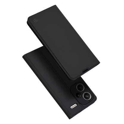 Fodral för Xiaomi Redmi Note 13 Pro+, Techsuit, Magskin Book, Svart