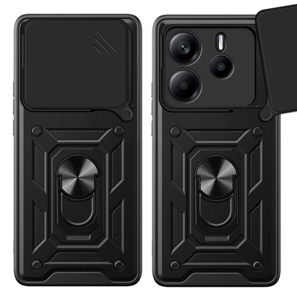 Fodral för Xiaomi Redmi Note 14 4G (Regional), Techsuit, CamShield, Grön