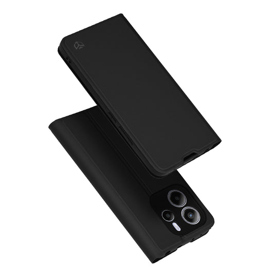 Case for Xiaomi Redmi Note 14 4G (Regional), Techsuit, Magskin Book, Black