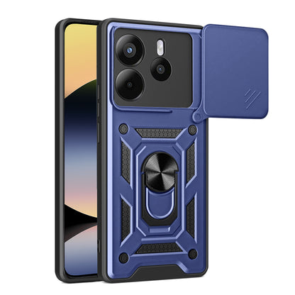 Fodral för Xiaomi Redmi Note 14 4G (Standard), Techsuit, CamShield, Blå