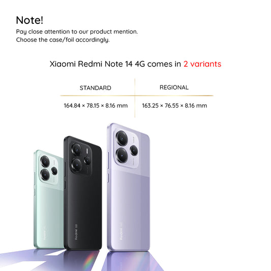 Fodral för Xiaomi Redmi Note 14 4G (Standard), Techsuit, ColorVerse 360, Rosa