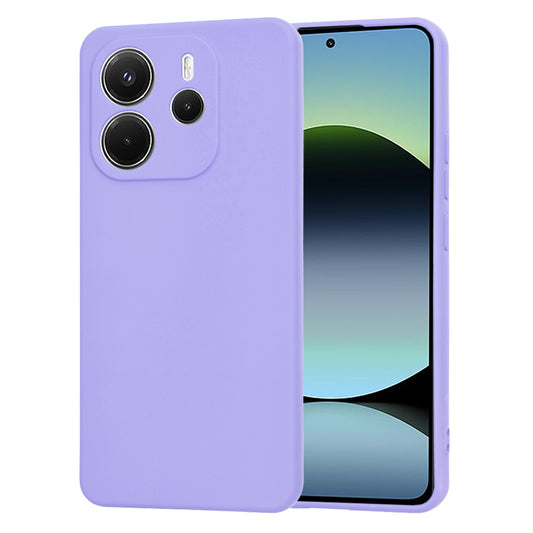 Mobilskal för Xiaomi Redmi Note 14 4G (Standard), Techsuit, SoftFlex, Ljuslila