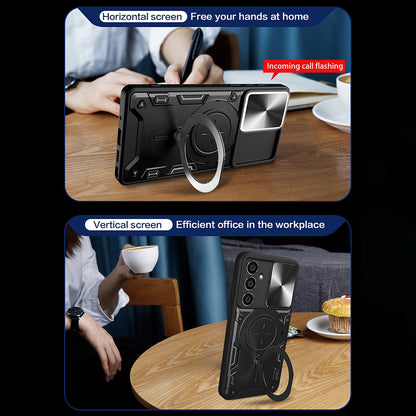 Fodral för Xiaomi Redmi Note 14 5G, Techsuit, CamGuard Pro, Svart