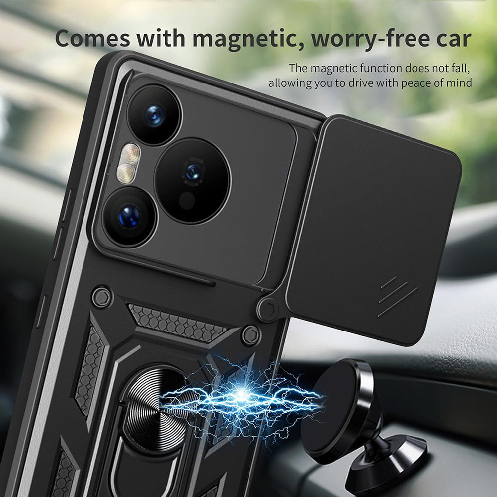 Fodral för Xiaomi Redmi Note 14 5G, Techsuit, CamShield, Blå