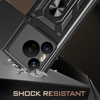 Fodral för Xiaomi Redmi Note 14 5G, Techsuit, CamShield, Blå