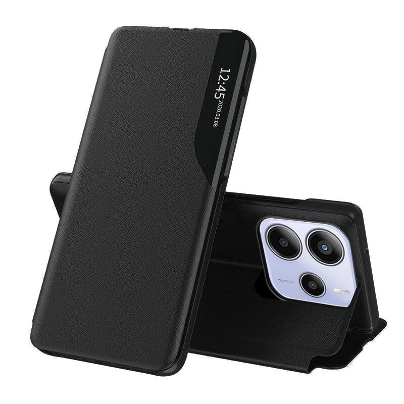 Fodral för Xiaomi Redmi Note 14 5G, Techsuit, eFold, Svart