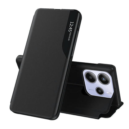Fodral för Xiaomi Redmi Note 14 5G, Techsuit, eFold, Svart