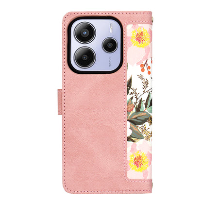 Fodral för Xiaomi Redmi Note 14 5G, Techsuit, FlipCraft, Rosa