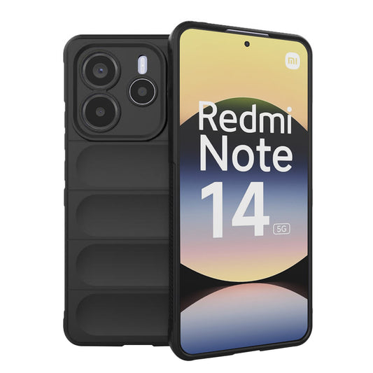 Fodral för Xiaomi Redmi Note 14 5G, Techsuit, Magic Shield, Svart