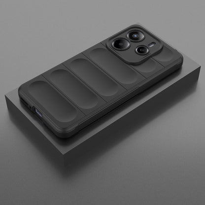 Fodral för Xiaomi Redmi Note 14 5G, Techsuit, Magic Shield, Svart