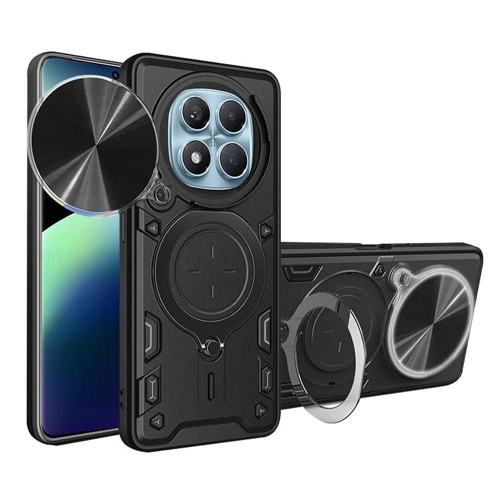 Fodral för Xiaomi Redmi Note 14 Pro 4G, Techsuit, CamGuard Pro, Svart