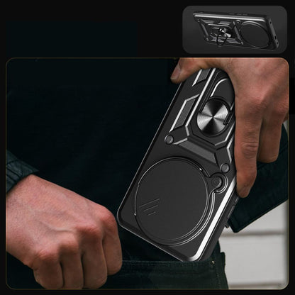 Fodral för Xiaomi Redmi Note 14 Pro 4G, Techsuit, CamShield, Svart