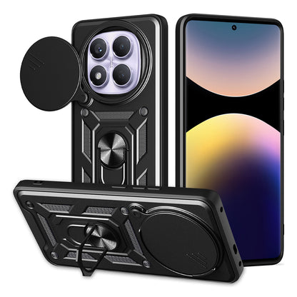 Fodral för Xiaomi Redmi Note 14 Pro 4G, Techsuit, CamShield, Svart