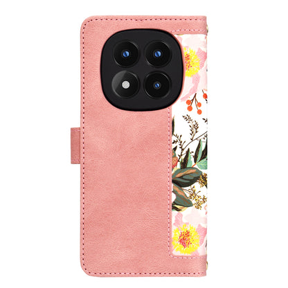 Fodral för Xiaomi Redmi Note 14 Pro 4G, Techsuit, FlipCraft, Rosa