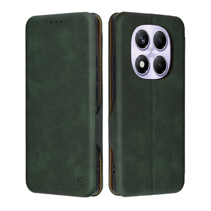 Fodral för Xiaomi Redmi Note 14 Pro 4G, Techsuit, Safe Wallet Plus, Grön