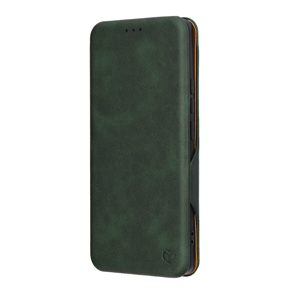 Fodral för Xiaomi Redmi Note 14 Pro 4G, Techsuit, Safe Wallet Plus, Grön