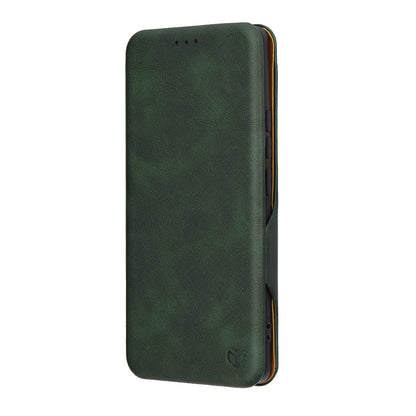 Fodral för Xiaomi Redmi Note 14 Pro 4G, Techsuit, Safe Wallet Plus, Grön