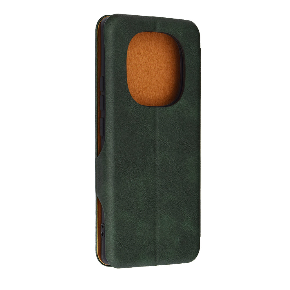 Fodral för Xiaomi Redmi Note 14 Pro 4G, Techsuit, Safe Wallet Plus, Grön