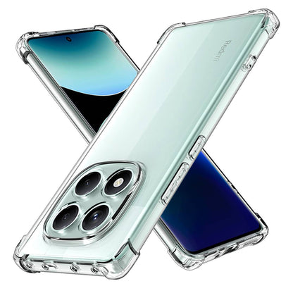 Fodral för Xiaomi Redmi Note 14 Pro 4G, Techsuit, Stötsäker Klar, Transparent
