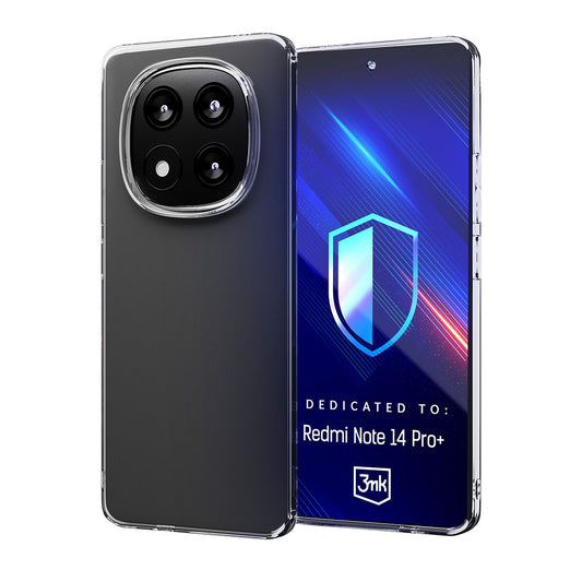 Fodral för Xiaomi Redmi Note 14 Pro+ 5G, 3MK, Klar, Transparent