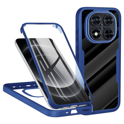 Fodral för Xiaomi Redmi Note 14 Pro+ 5G / Note 14 Pro 5G / Poco X7, Techsuit, ColorVerse 360, Blå