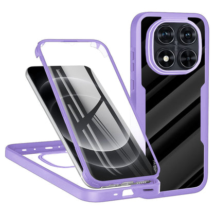 Fodral för Xiaomi Redmi Note 14 Pro+ 5G / Note 14 Pro 5G / Poco X7, Techsuit, ColorVerse 360, Lila