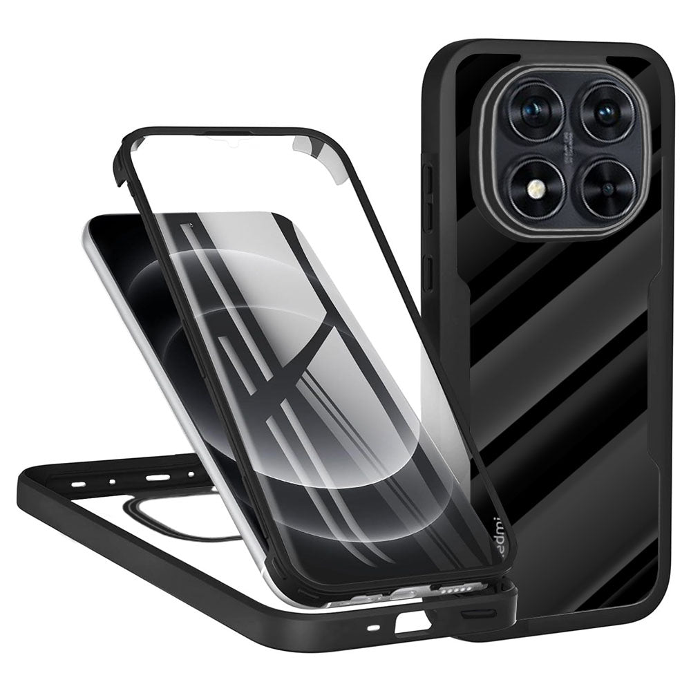 Fodral för Xiaomi Redmi Note 14 Pro+ 5G / Note 14 Pro 5G / Poco X7, Techsuit, ColorVerse 360, Svart