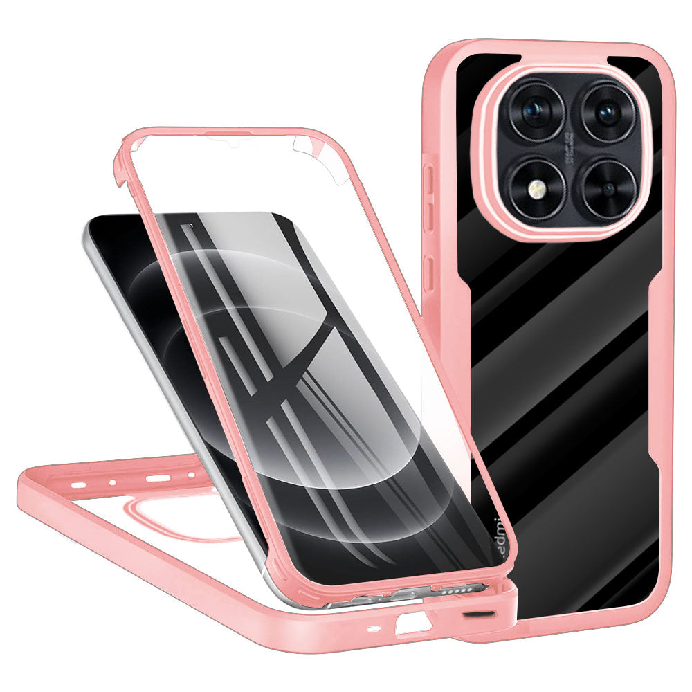 Fodral för Xiaomi Redmi Note 14 Pro+ 5G / Note 14 Pro 5G / Poco X7, Techsuit, ColorVerse 360, Rosa