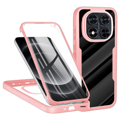 Fodral för Xiaomi Redmi Note 14 Pro+ 5G / Note 14 Pro 5G / Poco X7, Techsuit, ColorVerse 360, Rosa