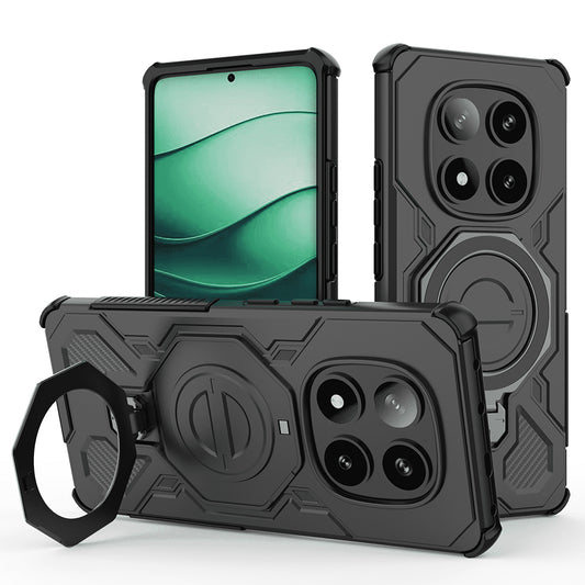 Fodral för Xiaomi Redmi Note 14 Pro+ 5G, Techsuit, Carbon Shield Pro, Svart